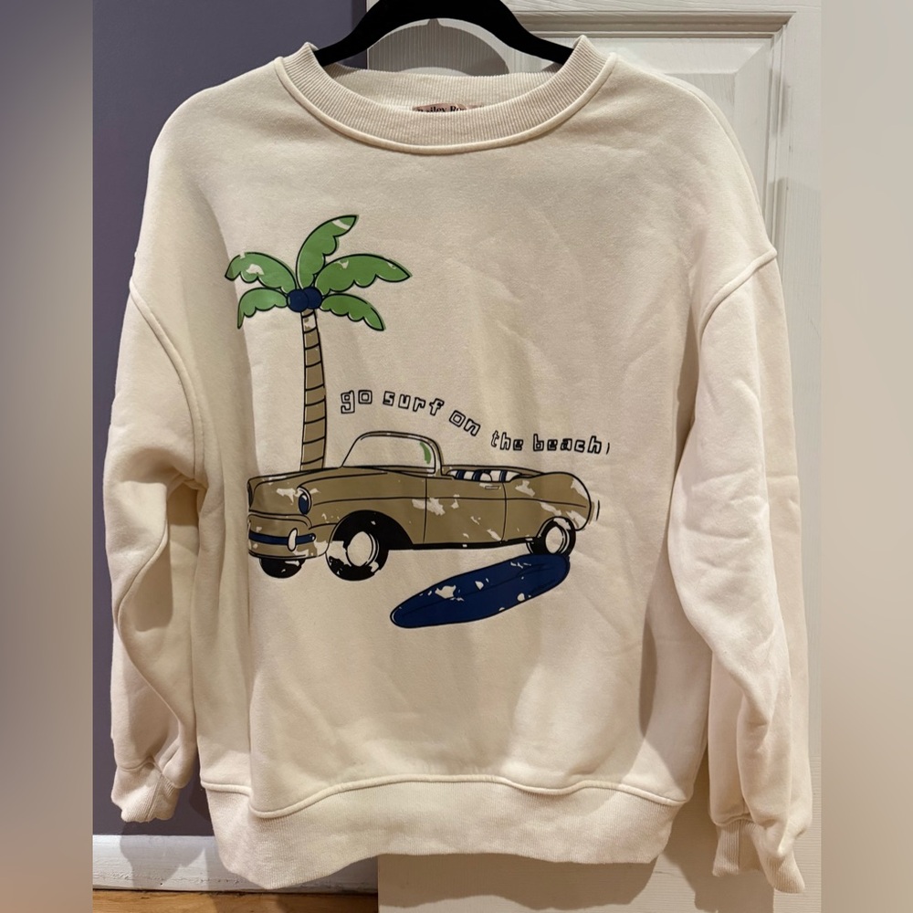 Bailey Rose Beachy Oversized Sweatshirt